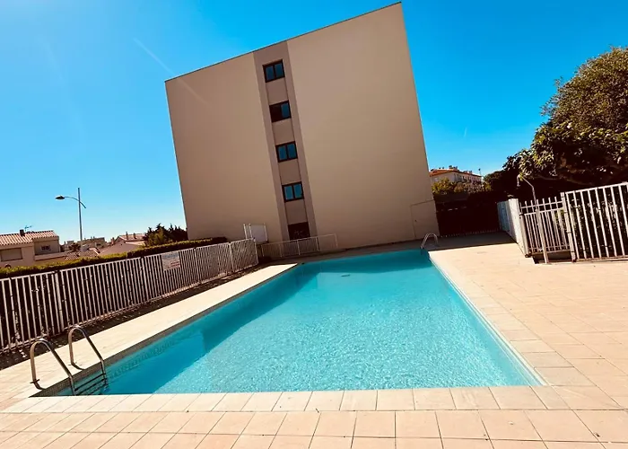 Nid Douillet Au Calme Avec Balcon 304 * Canet-en-Roussillon